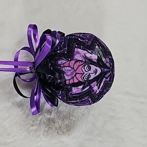 Homemade Disney Malificent 4" Ornament